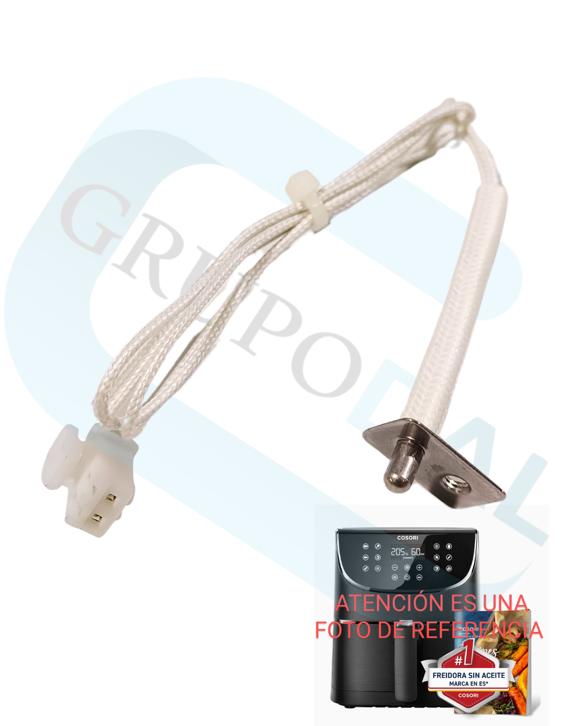 Sonda Temperatura Cosori 3.5L Freidora sin Aceite CP137-AF