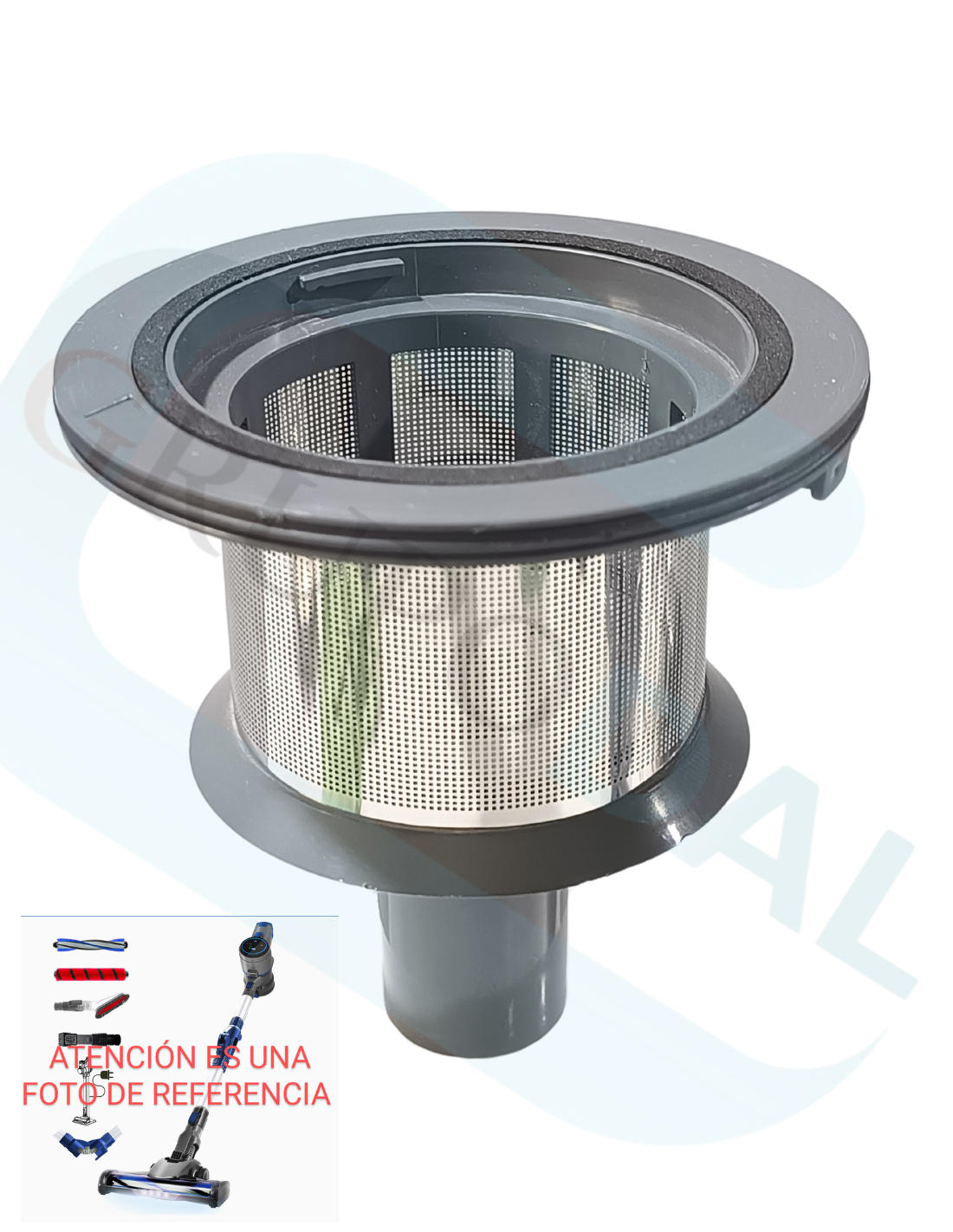 Filtro Metálico Aspiradora Eziclean Cyclomax R510 Flex