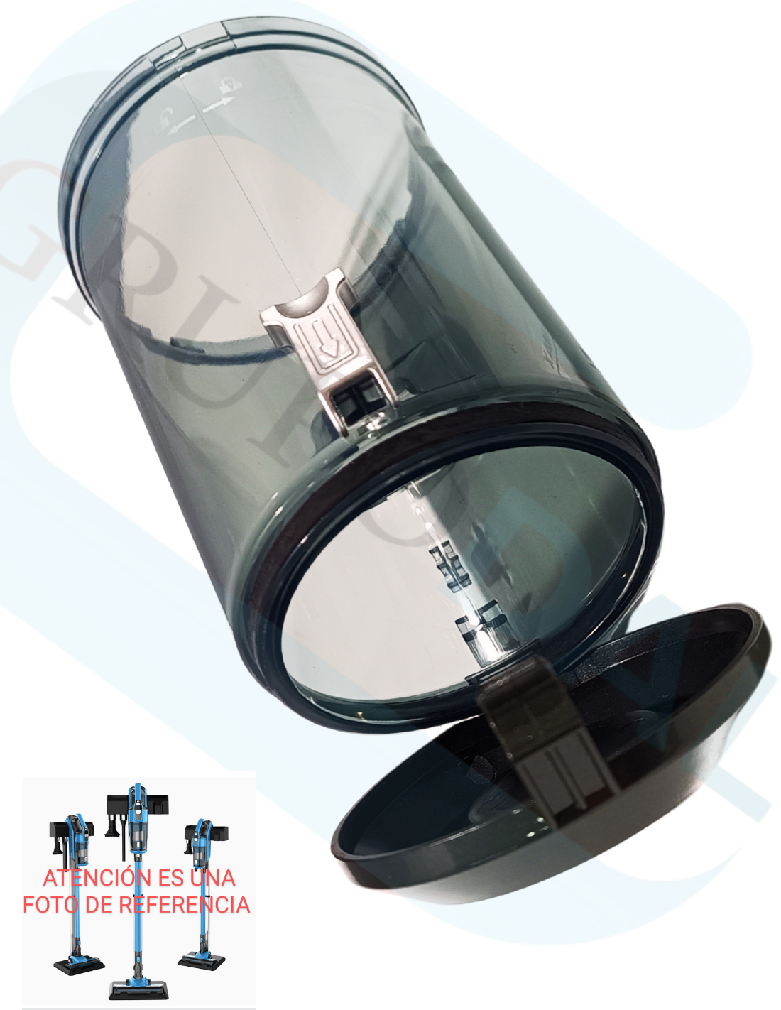 Deposito de Polvo Aspiradora Eziclean Cyclomax Xperience Balai