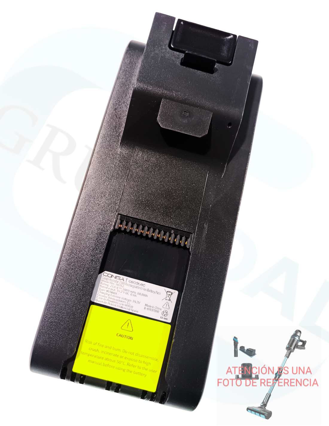 Batería Conga Rockstar 2500 Ultimate ErgoWet