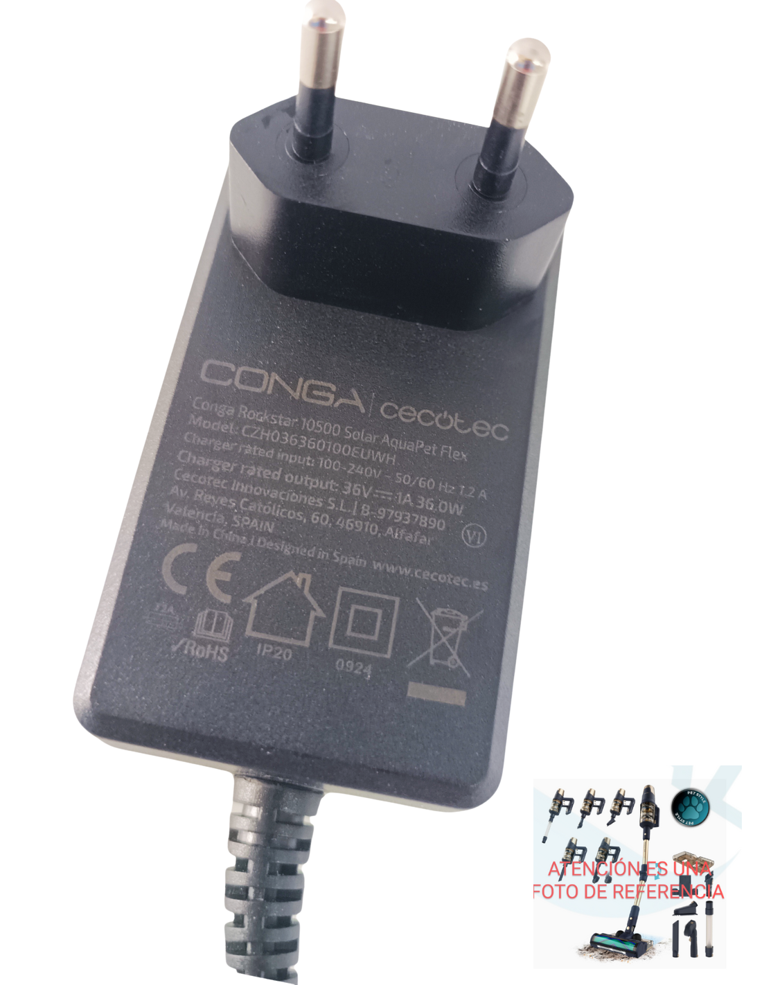 Cargador Conga Rockstar 10500 Solar AguaPet Flex