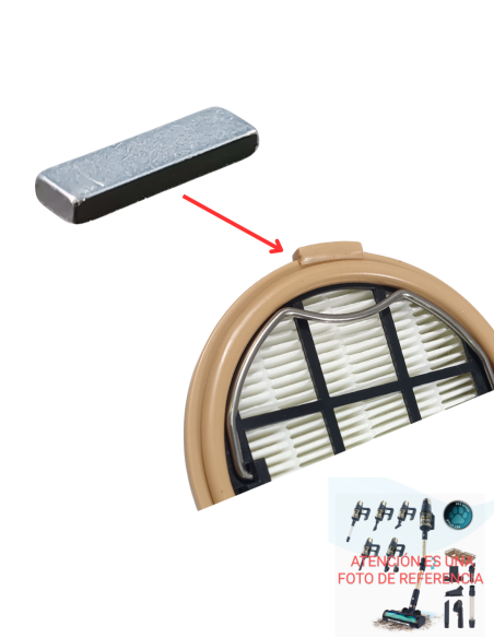 Imán Filtro Hepa Conga Rockstar 10500 Solar AguaPet Flex