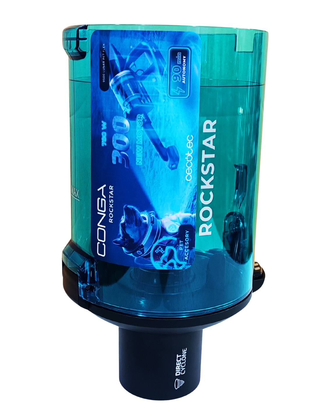 Deposito Conga Rockstar 9500 Lunar Pet Flex Modelo:EU01_102550