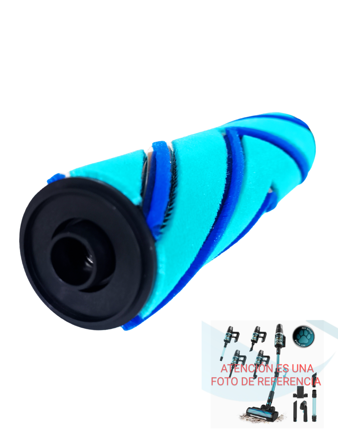 Cepillo Hairless Conga Rockstar 9500 Lunar Pet Flex Modelo:EU01_102550