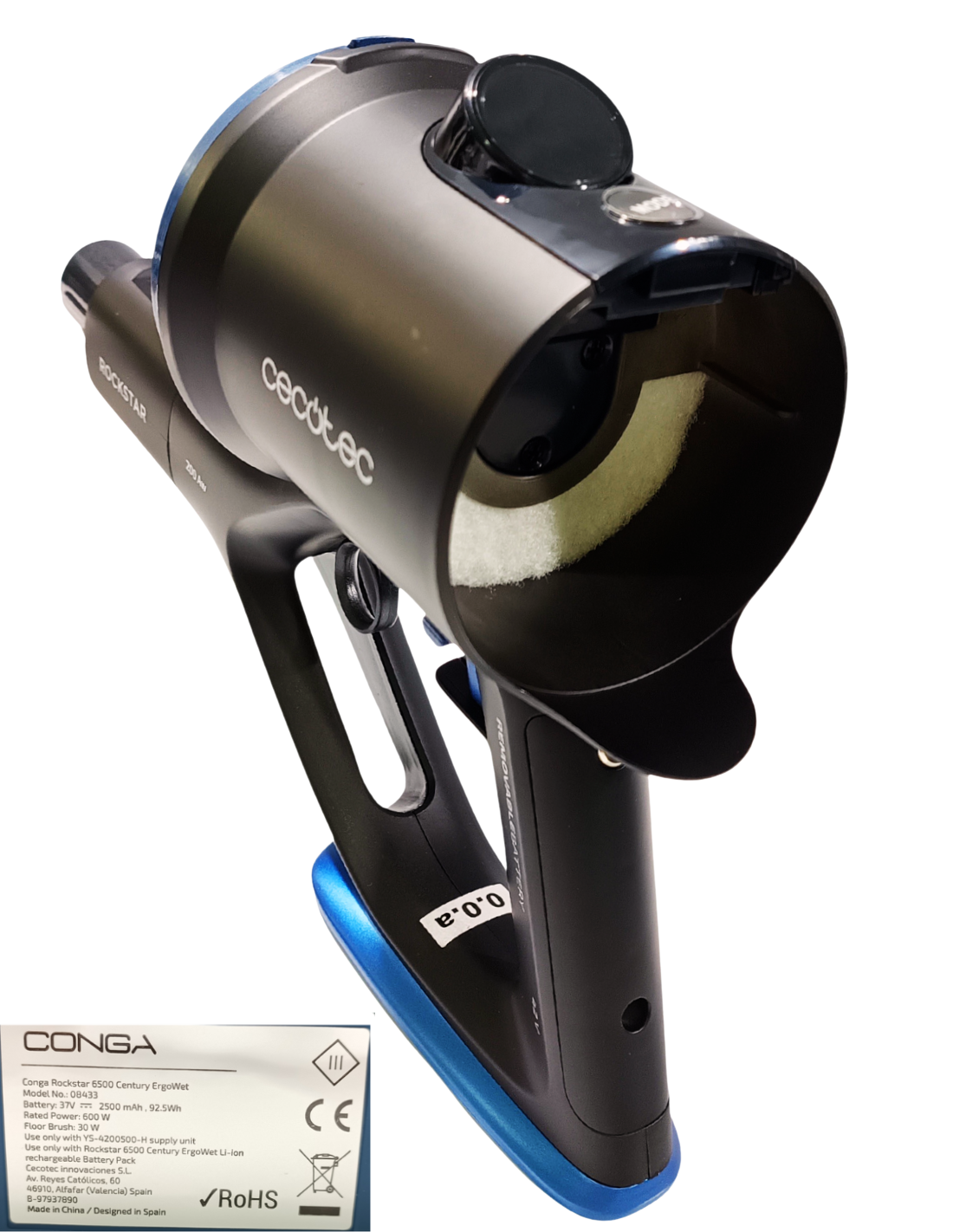 Cuerpo Motor Conga Rockstar 6500 Century ErgoWet 08433