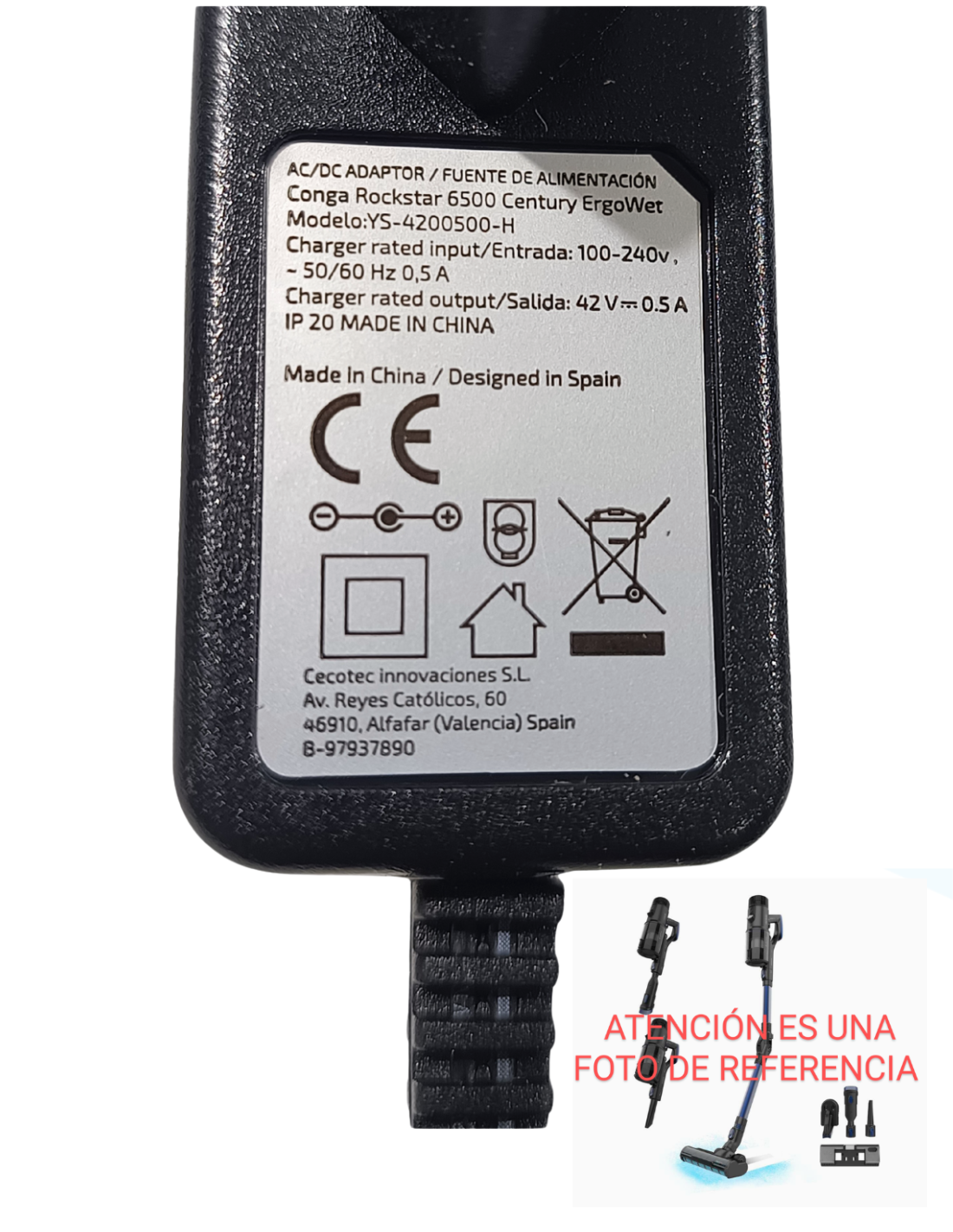 Cargador Conga Rockstar 6500 Century ErgoWet/ ErgoWet Animal