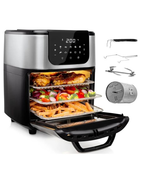 Princess 182075 Freidora sin Aceite y Horno de Aire Caliente con Cesta