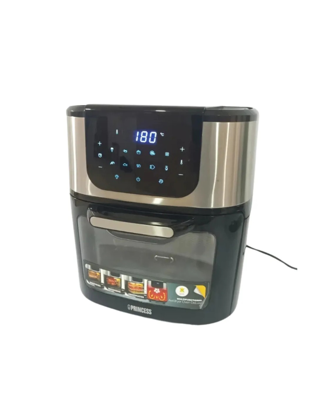 Princess 182075 Freidora sin Aceite y Horno de Aire Caliente con Cesta