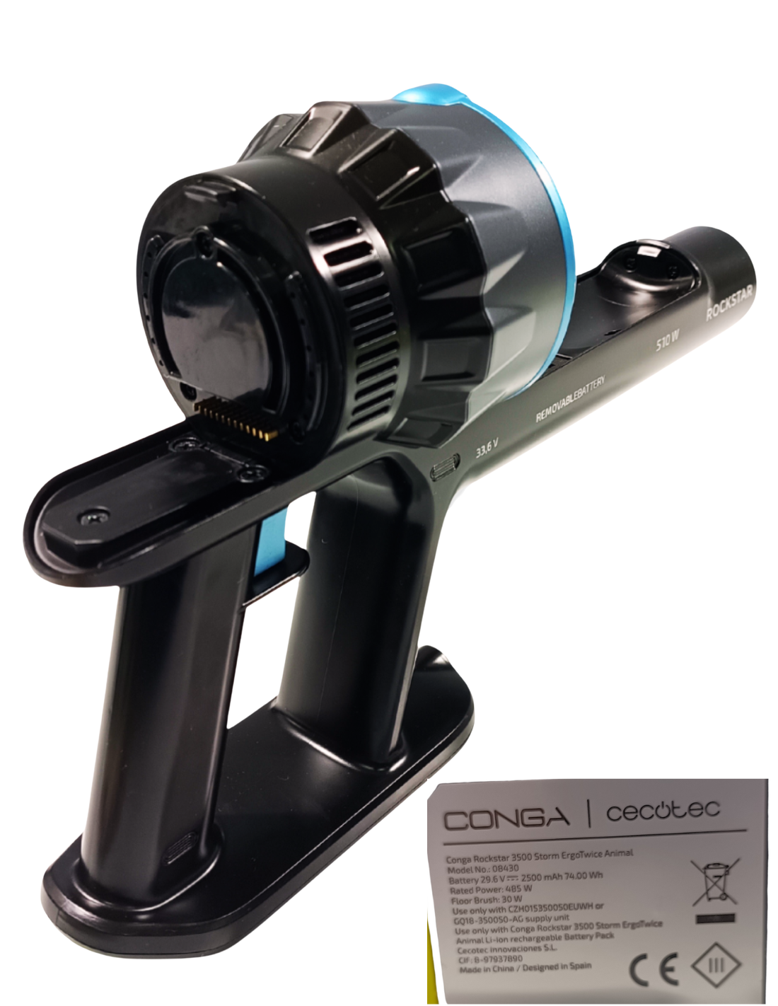 Cuerpo Motor Conga Rockstar 3500 Storm ErgoTwice Animal