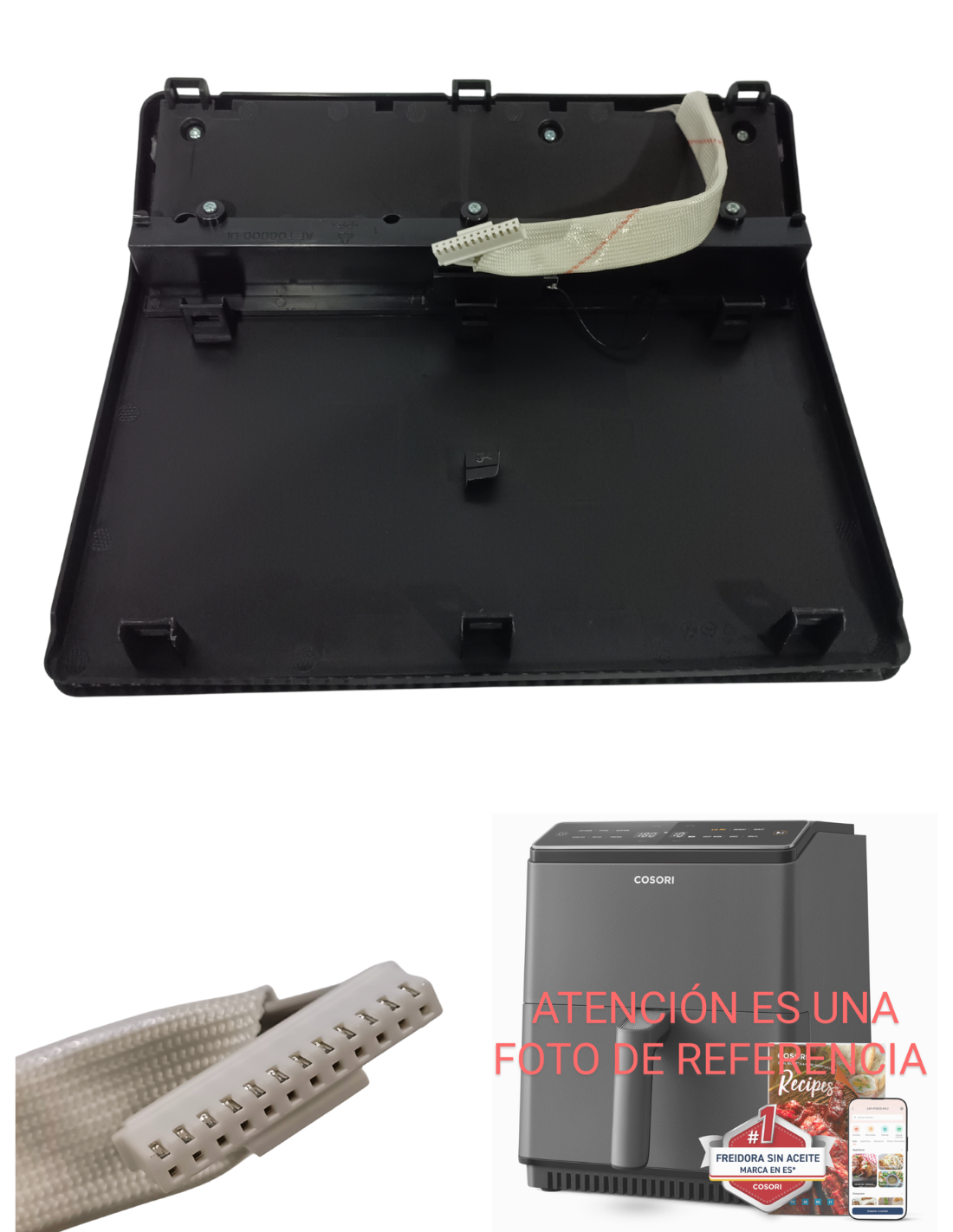 Pantalla LED Táctil Cosori 6.4L Dual Blaze Freidora sin Aceite