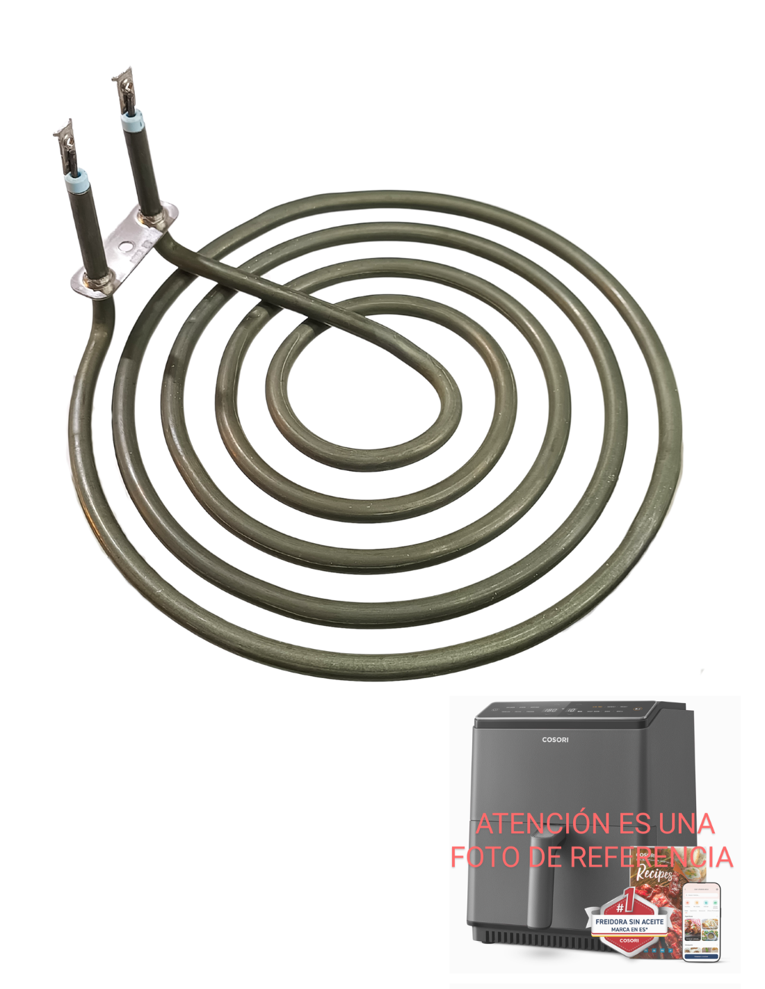 Resistencia Cosori 6.4L Dual Blaze Freidora sin Aceite