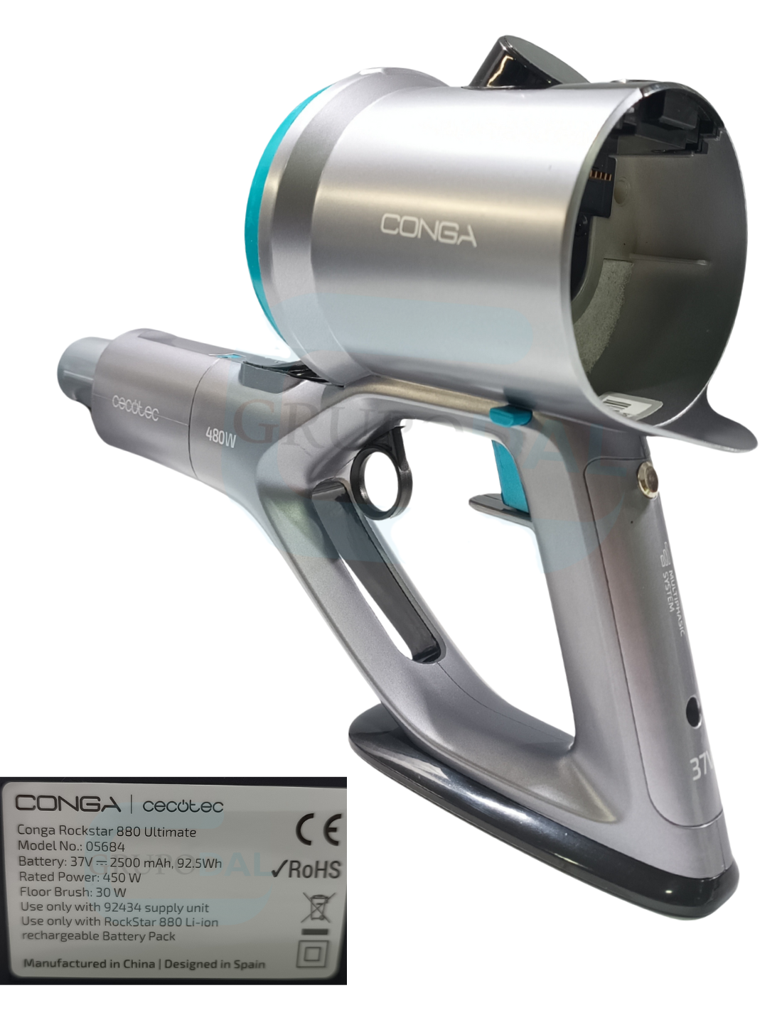 Cuerpo Motor Conga Rockstar 880 Ultimate 05684