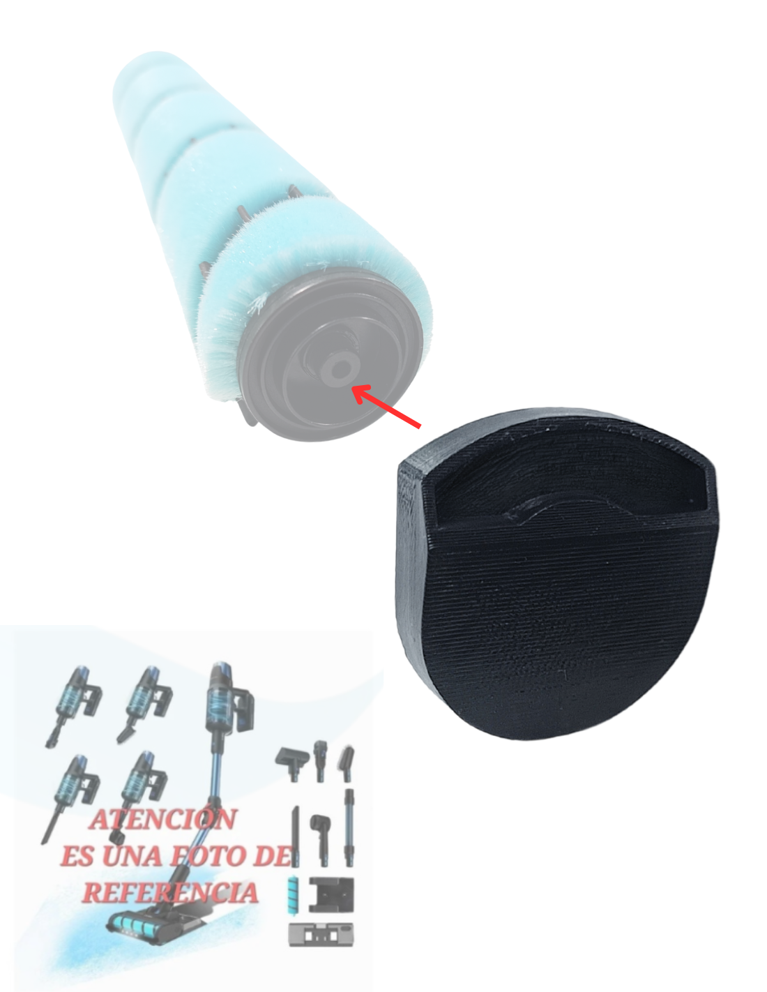 Engranaje Cepillo Base Conga Rockstar 7500 Astral Flex Animal