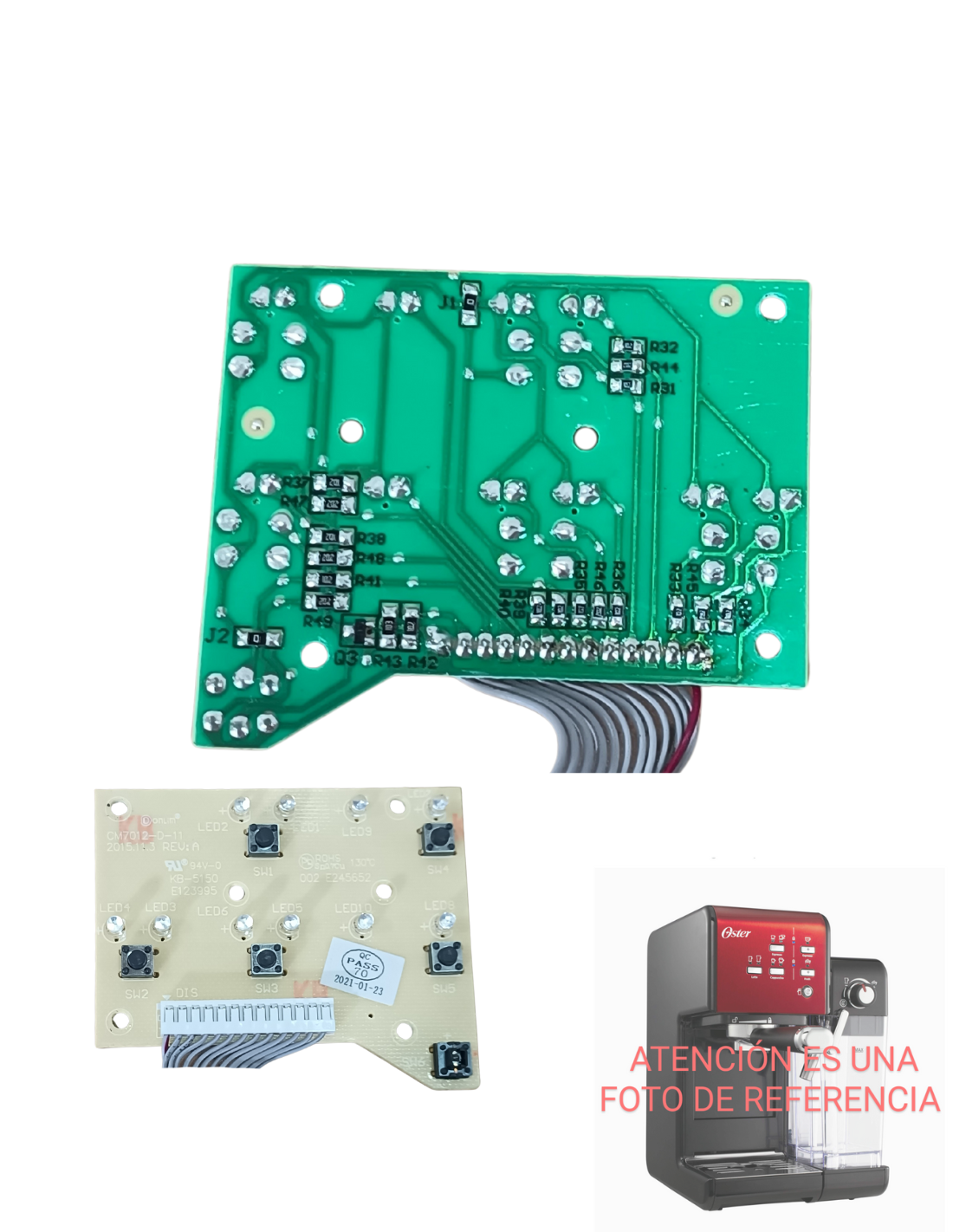 Placa PCB Oster Cafetera Prima Latte II OCF108X