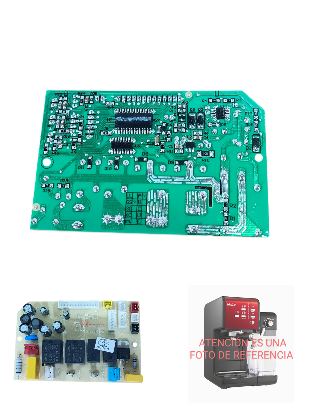 Placa PCB Oster Cafetera Prima Latte II OCF108X