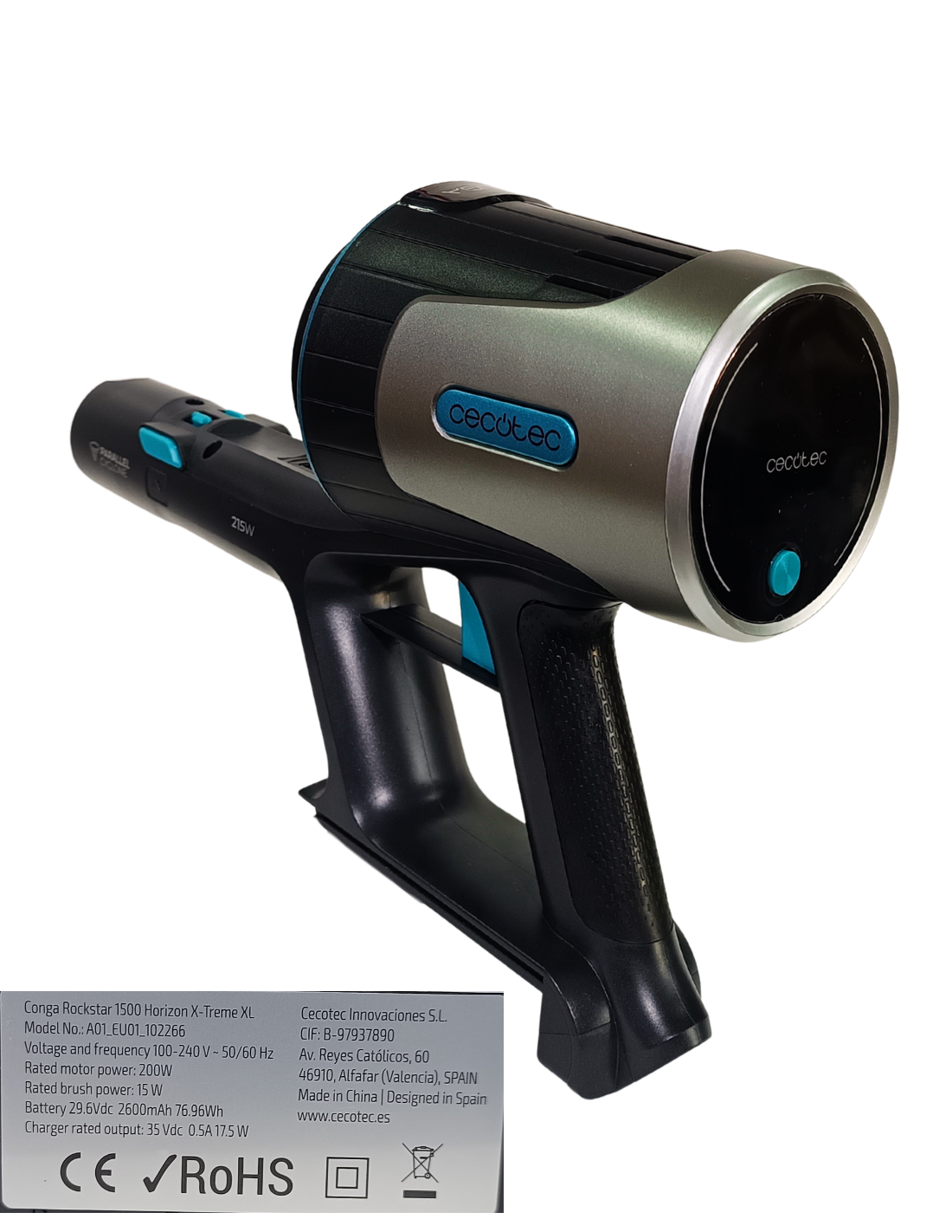 Cuerpo Motor Conga Rockstar 1500 Horizon X-Treme XL