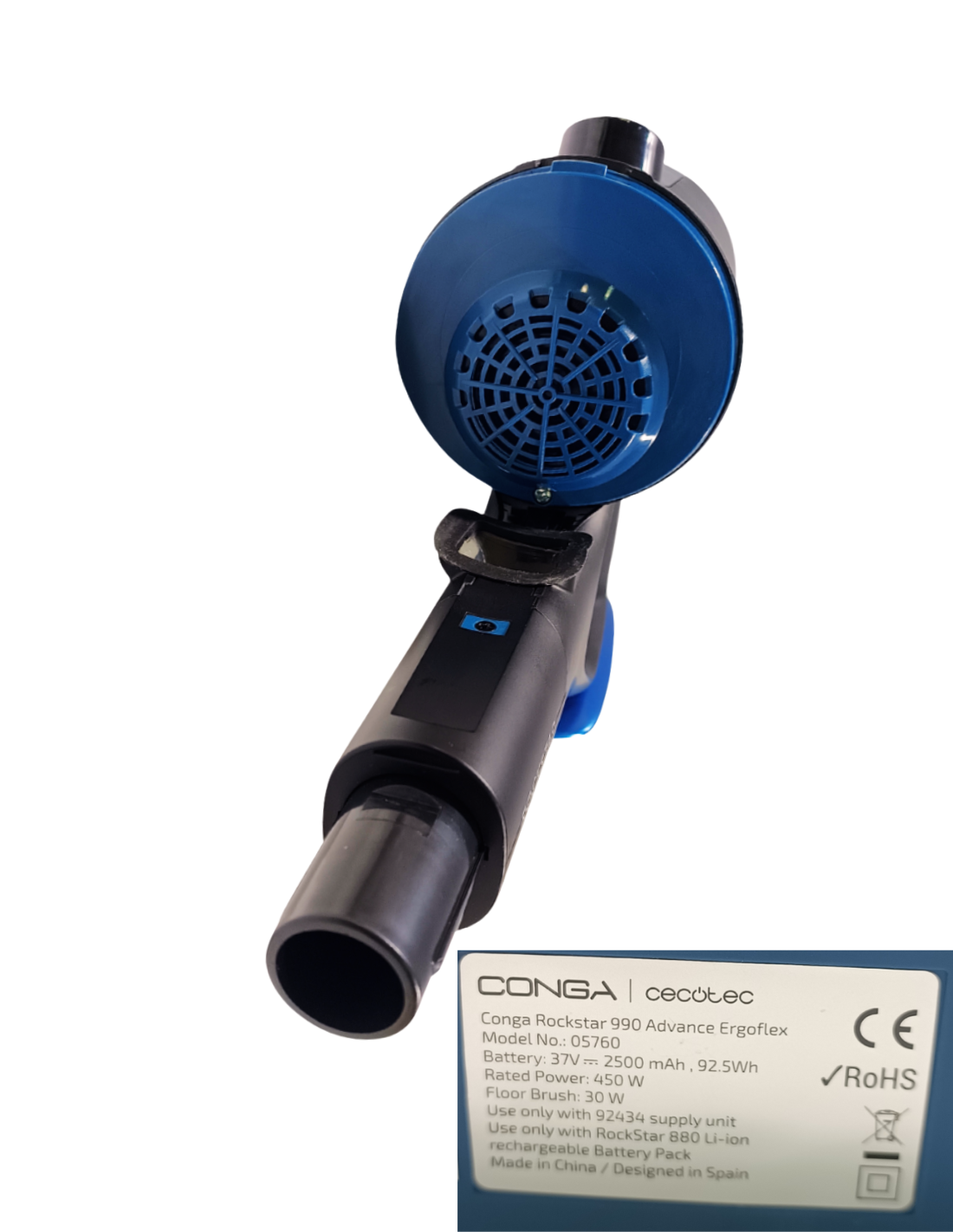 Cuerpo Motor Conga Rockstar 990 Advance ErgoFlex