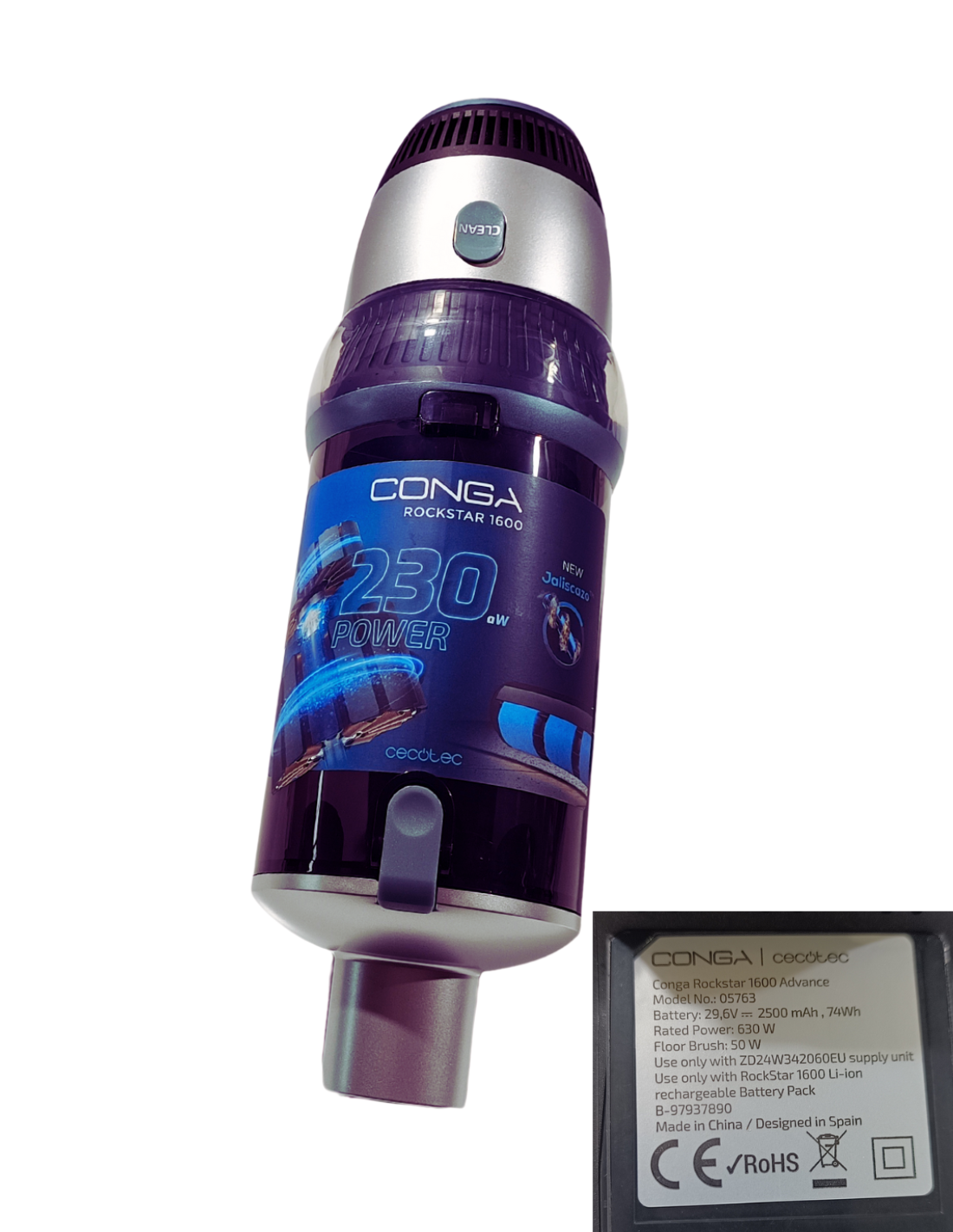 Cuerpo Motor Conga Rockstar 1600 Advance