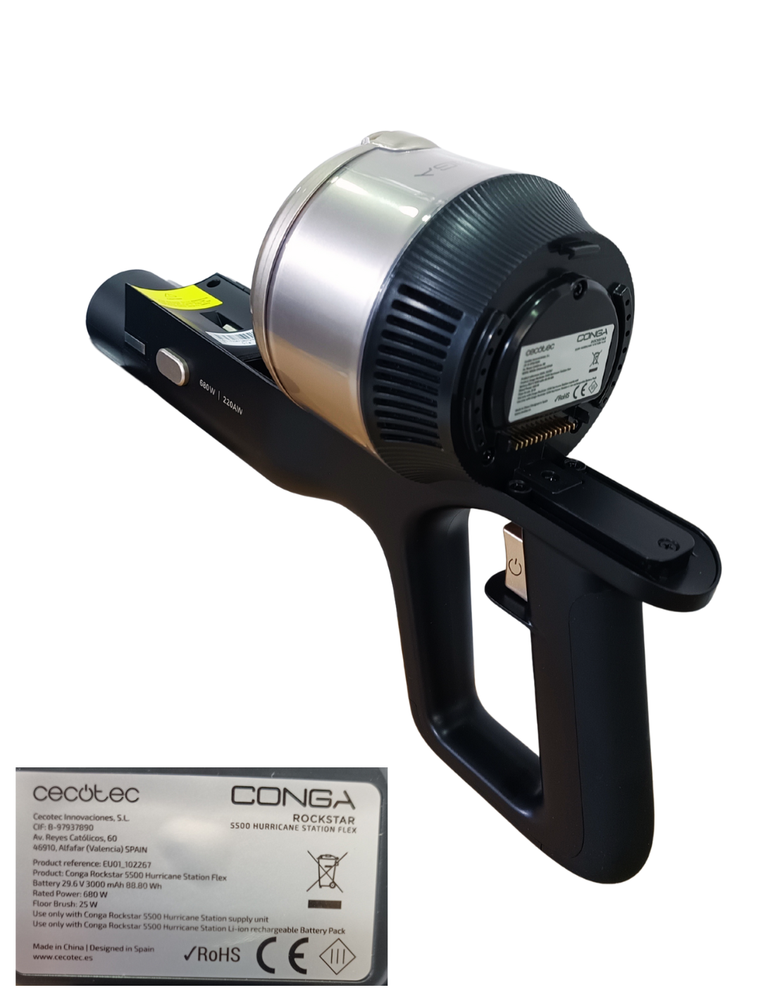 Cuerpo Motor Conga Rockstar 5500 Hurricane Station Flex EU01_102267