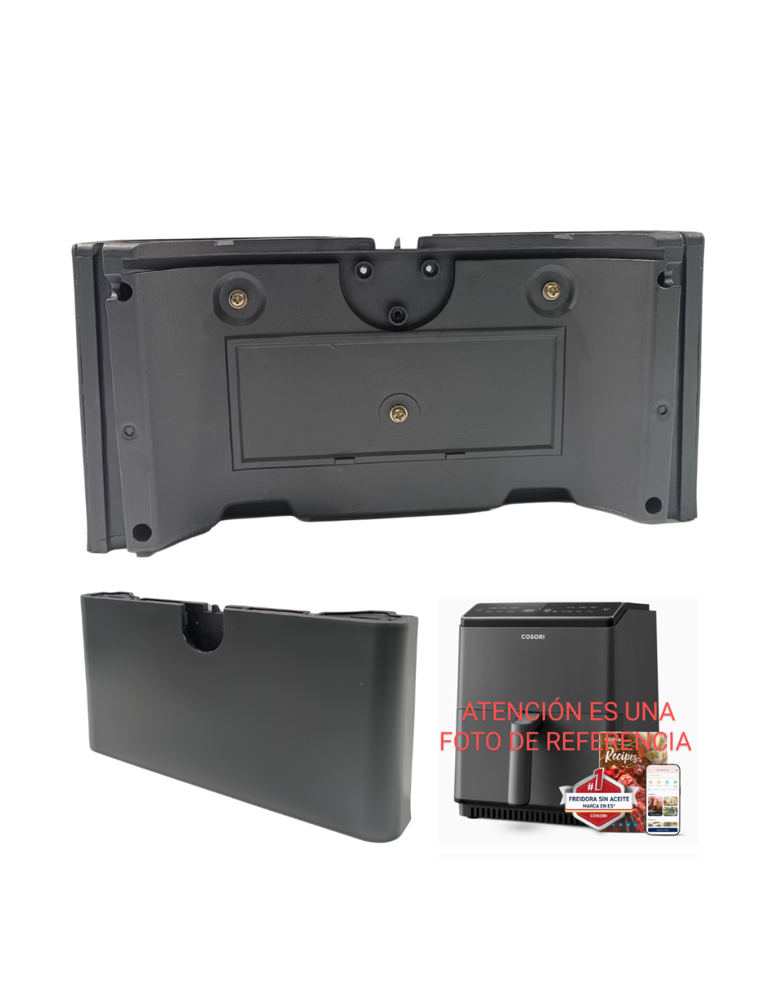 Frontal Cesta Cosori 6.4L Dual Blaze Freidora sin Aceite