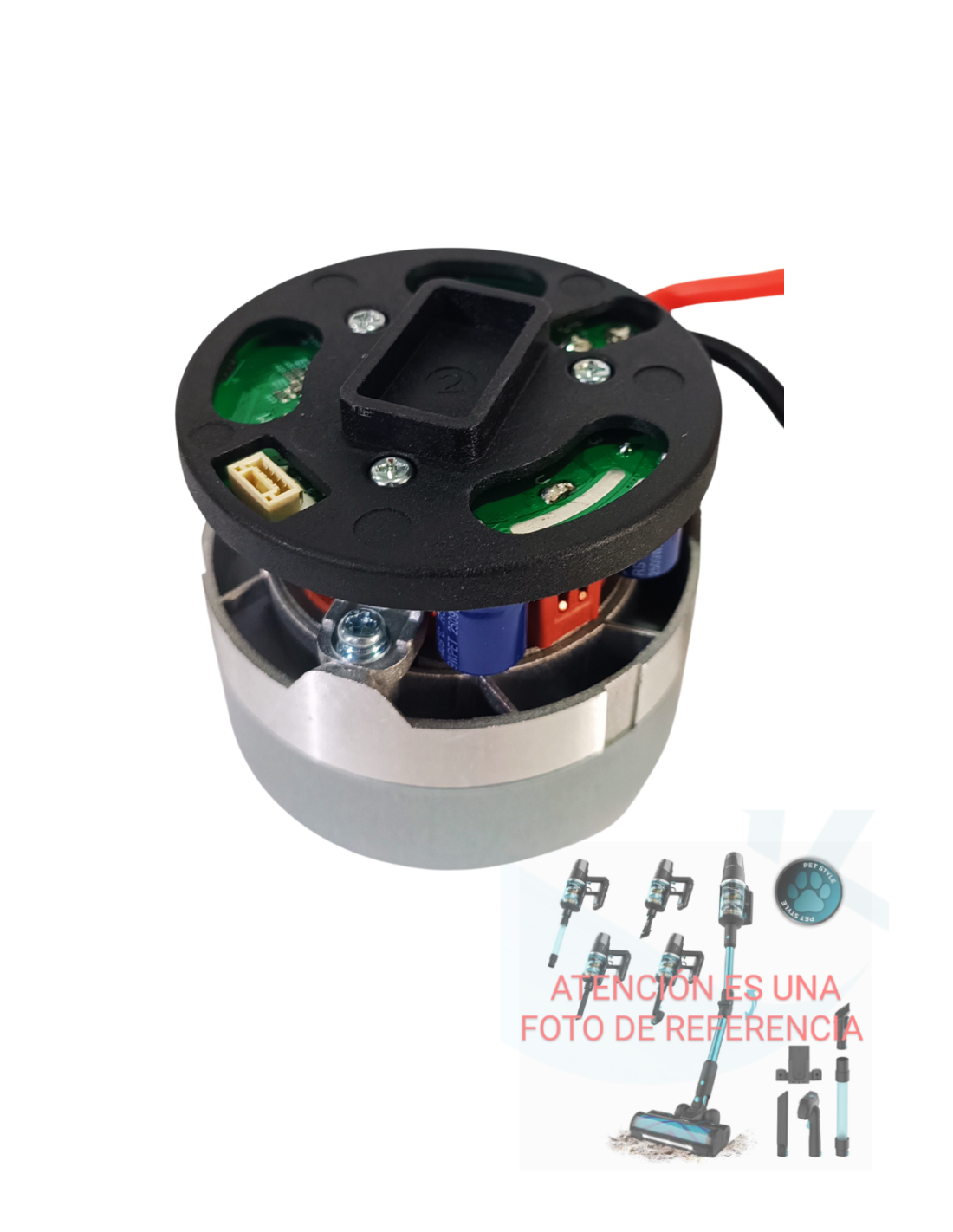Motor Conga Rockstar 9500 Lunar Pet Flex Modelo:EU01_102550