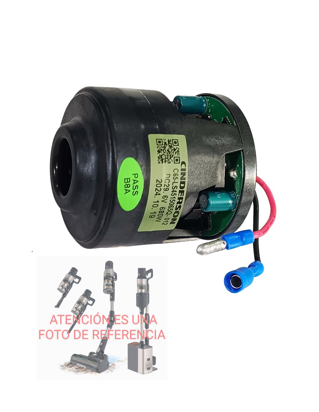 Motor Ventilador Conga Rockstar 5500 Hurricane Station Flex