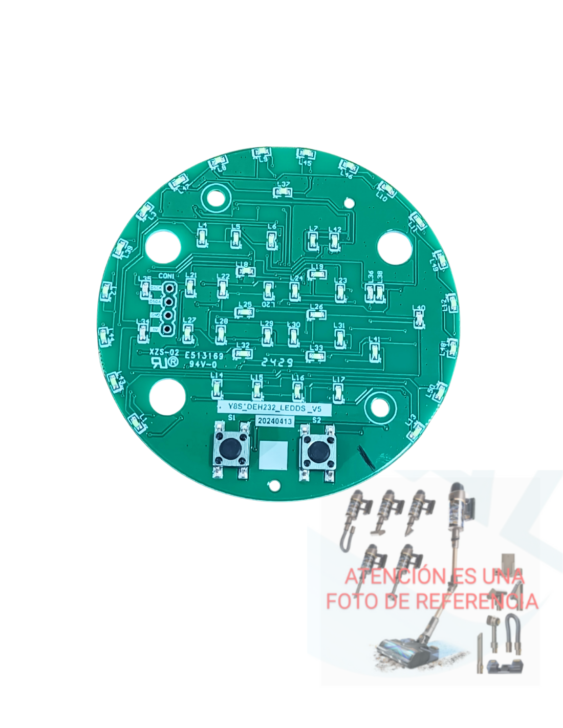 Modulo PCB Rockstar 12500 Stellar AguaPet Flex Modelo Nº: 00666