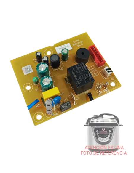 Modulo Alimentación PCB Olla Programable GM Modelo D 6 Litros
