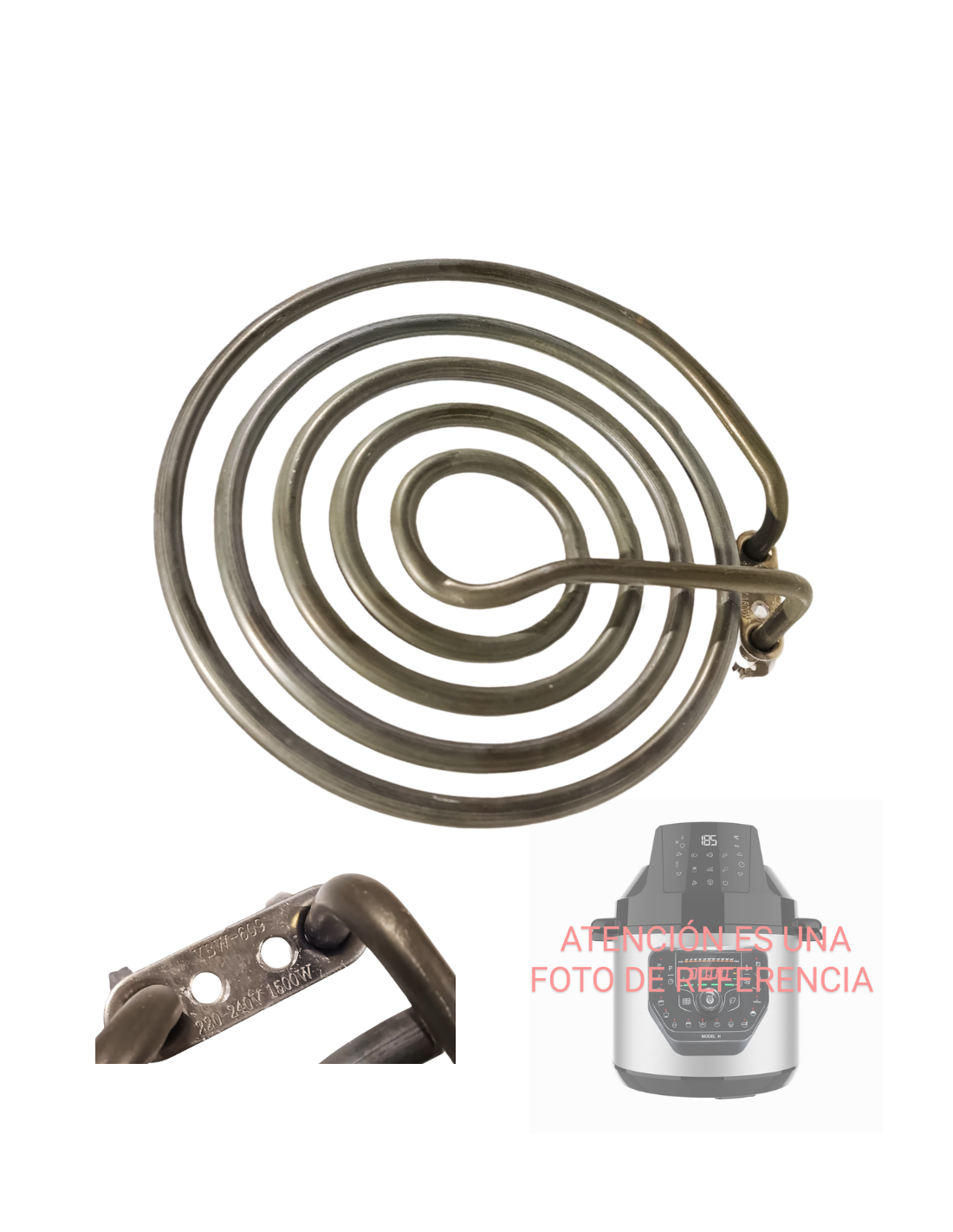 Resistencia Olla Programable GM Modelo H Fry